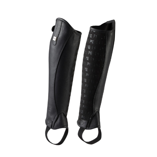 Actio Leather Half Chaps Black