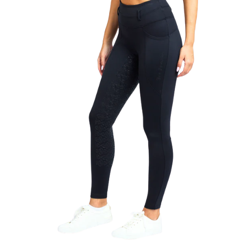 BARE Sculpt and Shape Performance Riding Tights - BLACK