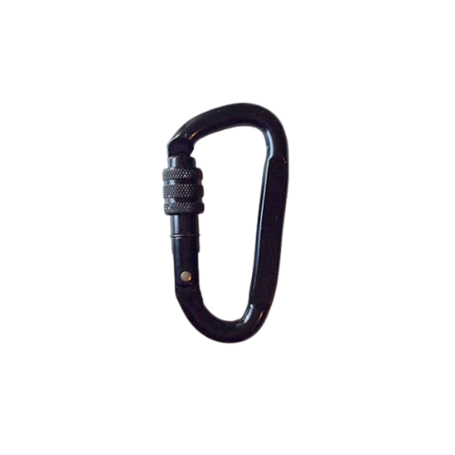 Black Screwgate Carabiner