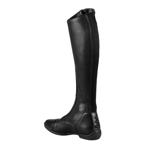 Modus Womens Leather Dress Tall Riding Boots Black