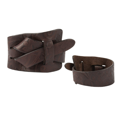 Noble Bracelet - Lariat Wrap Rustic Brown
