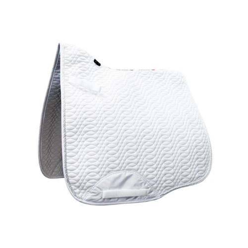 Kieffer Saddle Pad Dressage White/White Cord