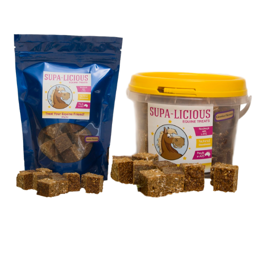 Supa-licious Equine Treats - Licorice Flavoured Coconut Bites