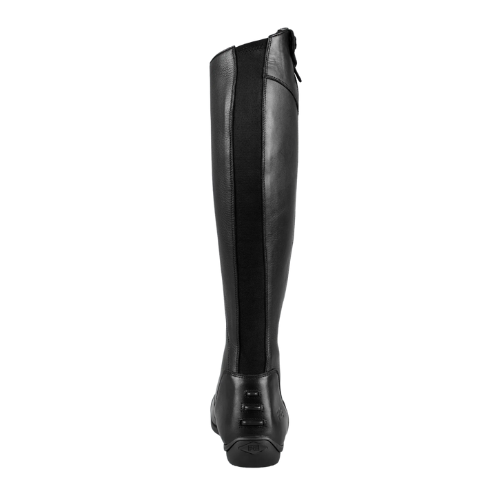 Modus Womens Leather Dress Tall Riding Boots Black