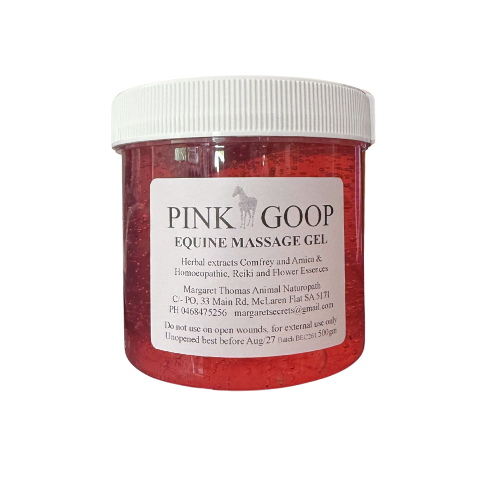 Pink Goop Equine Massage Gel