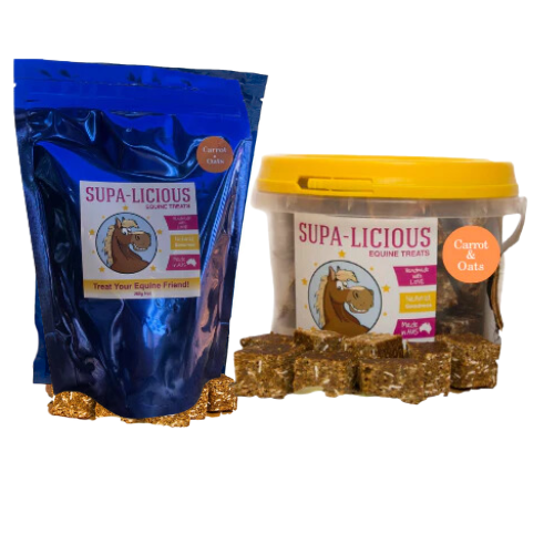 Supa-licious Equine Treats - Carrot and Oats