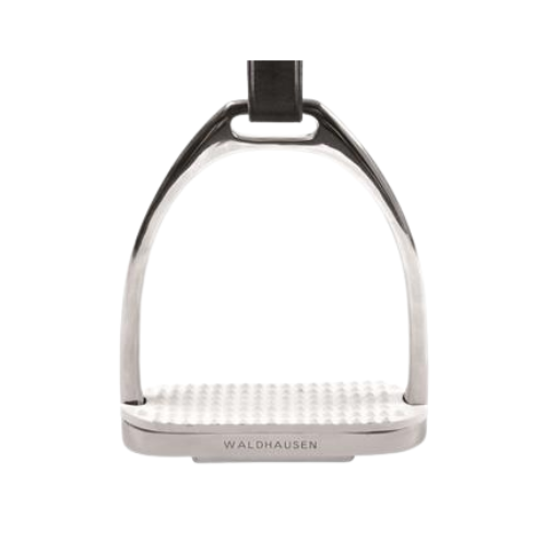 Waldhausen Stirrups Stainless Steel White Tread