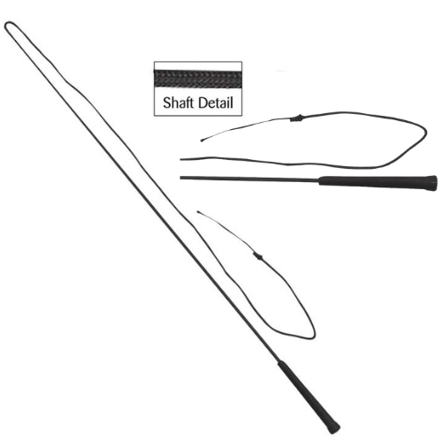 Aintree Lunge Whip - Black 160cm
