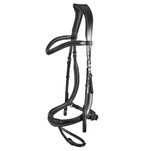Savuto Anatomic Bridle with Crank Noseband and Flash