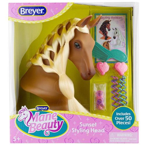 Breyer Mane Beauty Styling Head Sunset