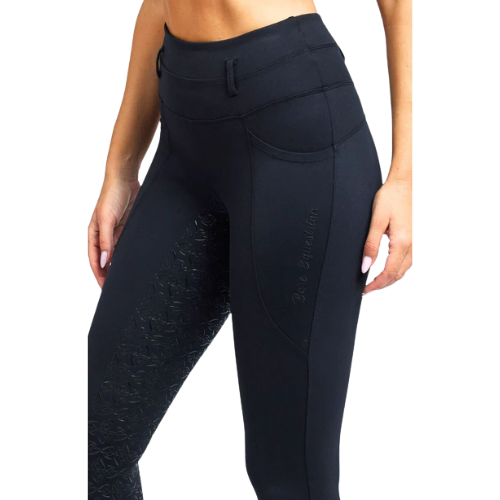 BARE Sculpt and Shape Performance Riding Tights - BLACK