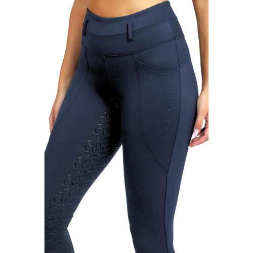BARE Sculpt and Shape Performance Riding Tights - MIDNIGHT NAVY