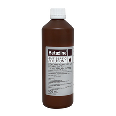 Betadine Antiseptic Solution 500ml – Guardian Horse Products