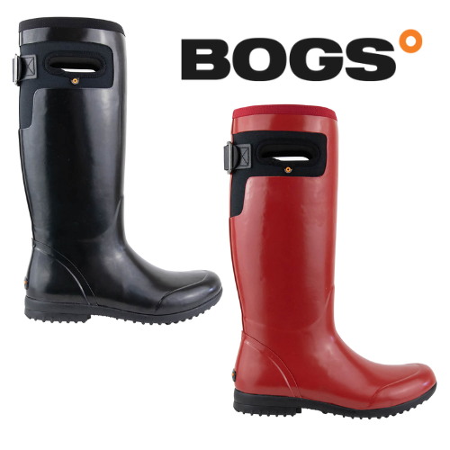 Bogs Womens Tacoma Solid Tall Gumboots