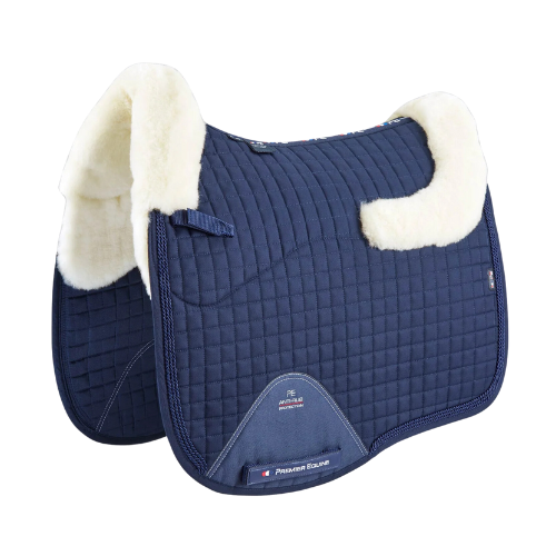 Close Contact Merino Wool European Saddle Pad - Dressage Square