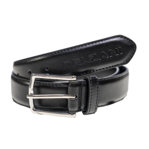 Ladies Leather Horse Riding Belt - Black