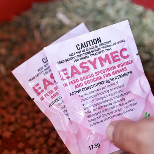 EASYMEC™ In Feed Broad Spectrum Wormer and Boticide for Horses