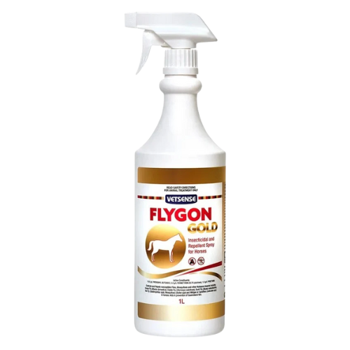 Vetsense Flygon Gold Insect Repellent Spray for Horses 1 Litre