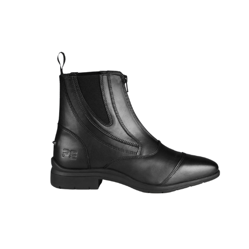 Mirano Leather Paddock Boots Black