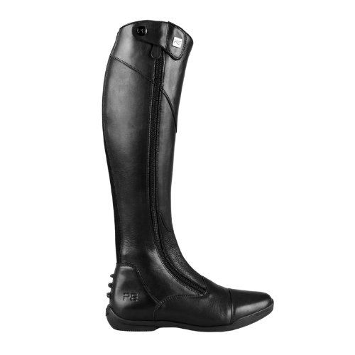 Modus Womens Leather Dress Tall Riding Boots Black