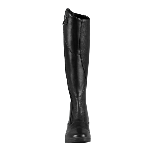 Modus Womens Leather Dress Tall Riding Boots Black