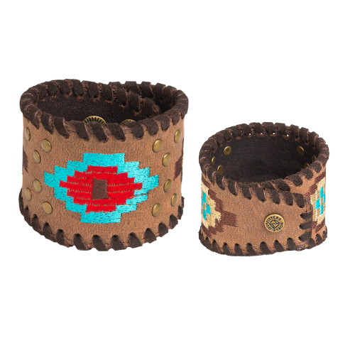 Noble Bracelet - Aztec Rustic Brown