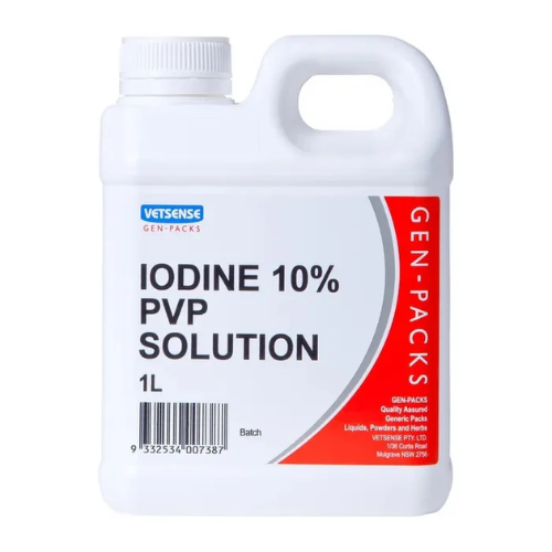 Vetsense Gen-Pack Iodine 10% PVP