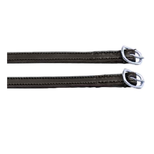 Aintree Stitched Spur Straps - 10mm Brown