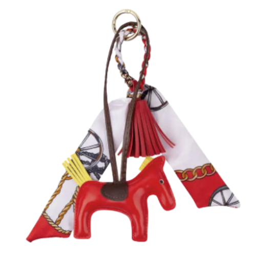 Deluxe Pony Keyring - Red