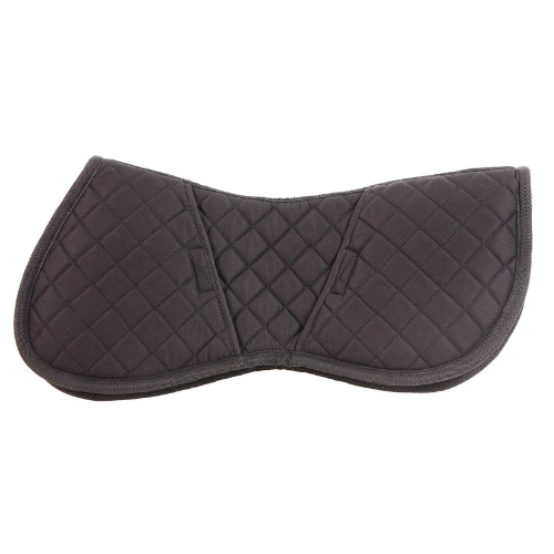 Quilted Half Pad with Inserts - Black